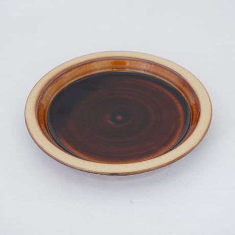 パン皿（7寸／約21cm）飴　（07）
