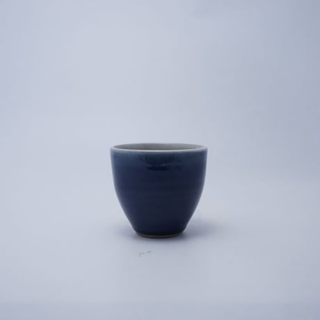 ウォーク型湯呑（小）呉須　（14）