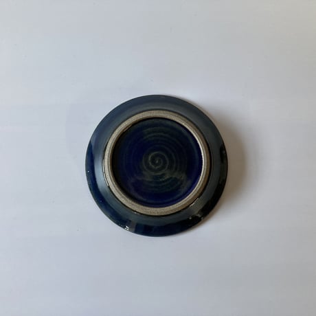 縁付平皿（6寸／約18㎝）呉須　（12）