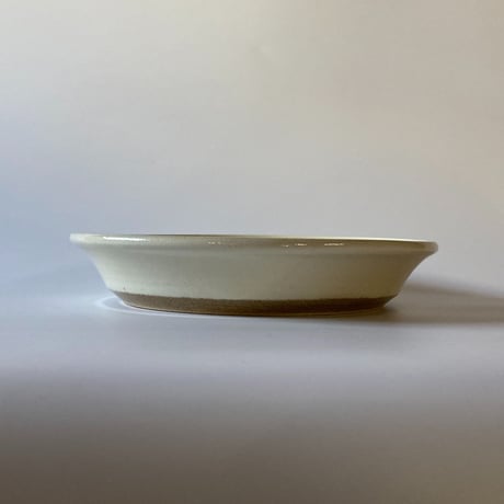 縁付平皿（8寸／約24㎝)）白　（07）