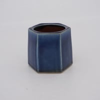 面取スプーン立　呉須（高さ約8cm）（08）
