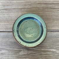 イタリー皿（7寸／約21㎝）藁緑＜限定22枚＞　（02）