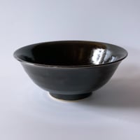 丼鉢（7寸／約21㎝）内外黒　（08）