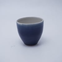 ウォーク型湯呑（小）呉須　（14）