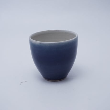 ウォーク型湯呑（小）呉須　（14）