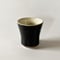 フリーカップ　黒（口径約9cm・高さ約10cm)　（03）