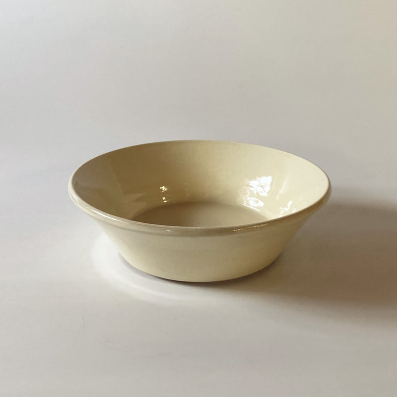はたぞり切立鉢（6寸／約18㎝）白 （07） | 出西窯 on-line STORE