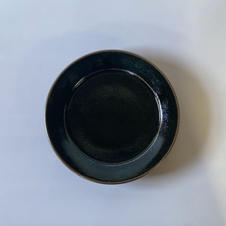 縁付平皿（7寸／約21㎝）黒　（12）