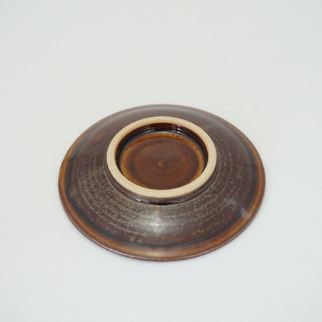 コーヒー碗・皿　飴　（01）