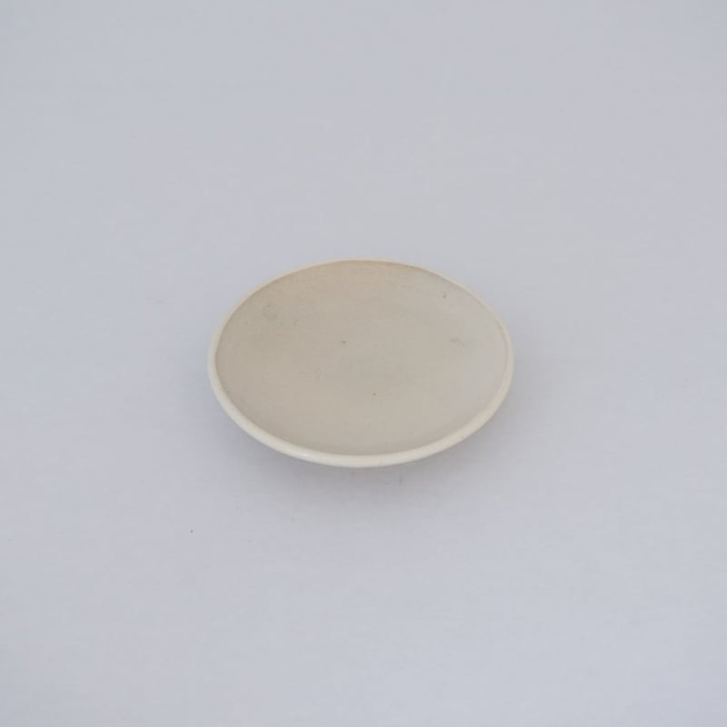 平皿（3.5寸／約10.5㎝）白 （03） | 出西窯 on-line STORE