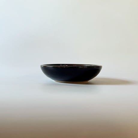 深皿（5寸／約15cm）黒　（05）