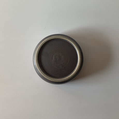 切立ドラ鉢（5寸／約15cm）呉須 ・外鉄　（07）