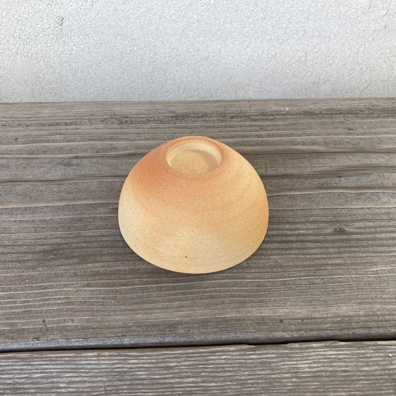 人気作家　焼締め　ボウル　約22.5cm ボウル（4寸／約12cm）黒・外焼締め （05） | 出西窯 on-line STORE
