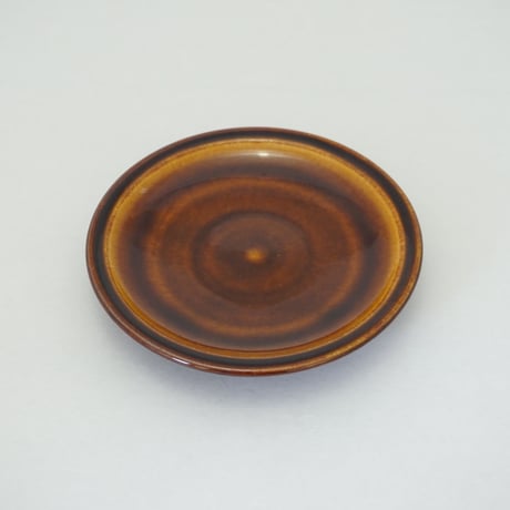 コーヒー碗・皿　飴　（01）
