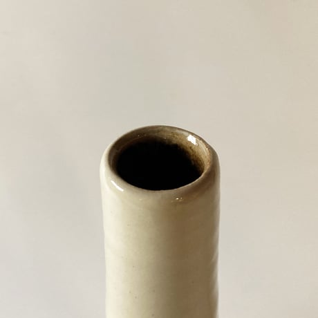 下面取筒花入（大　高さ約22～23cm）白（08）