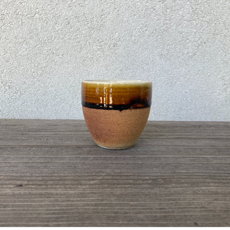 ウォーク型湯呑（小）下焼き締め （14） | 出西窯 on-line STORE