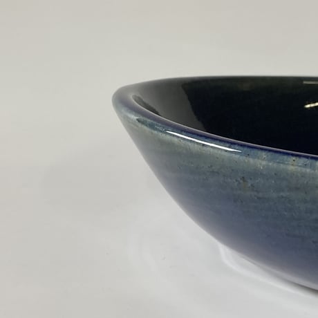 ロクロ楕円深皿（7寸／約26cm×18cm）  呉須　（03）