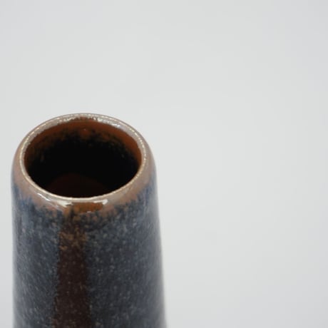 下面取筒花入（大　高さ約22～23cm）黒（08）