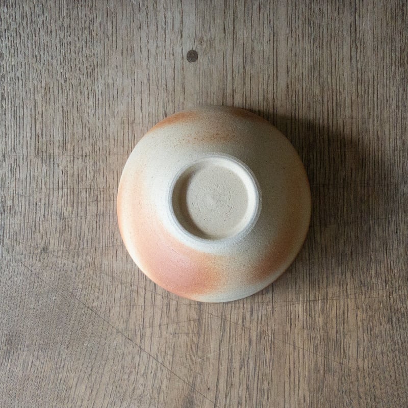 人気作家　焼締め　ボウル　約22.5cm fit=scale-down,w=1200