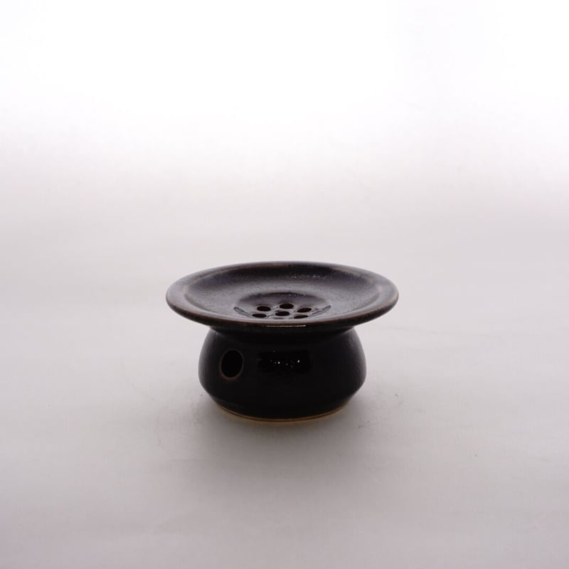 石けん置き 黒 （09） | 出西窯 on-line STORE