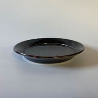 縁付平皿（7寸／約21㎝）黒　（12）