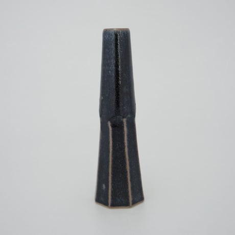 下面取筒花入（大　高さ約22～23cm）黒（08）