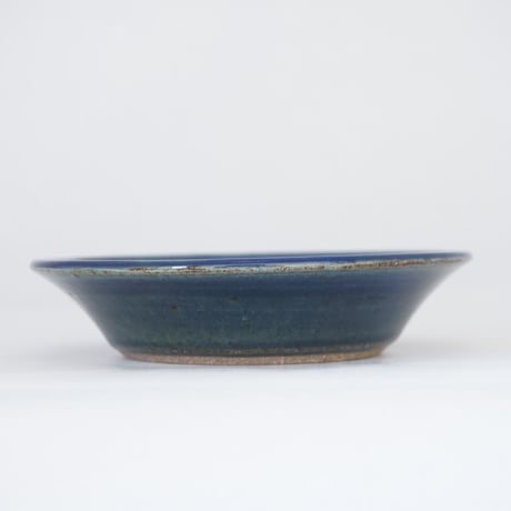 縁付平皿（5寸／約15㎝）呉須　（08）