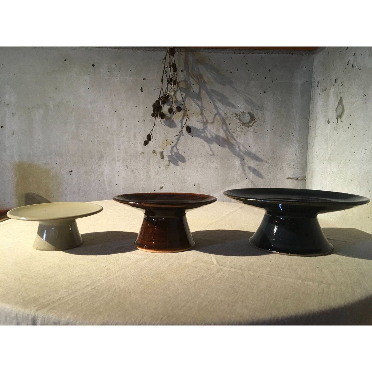 コンポート（5寸／約15cm・高さ約6.5cm）天草 （04） | 出西窯 on-line