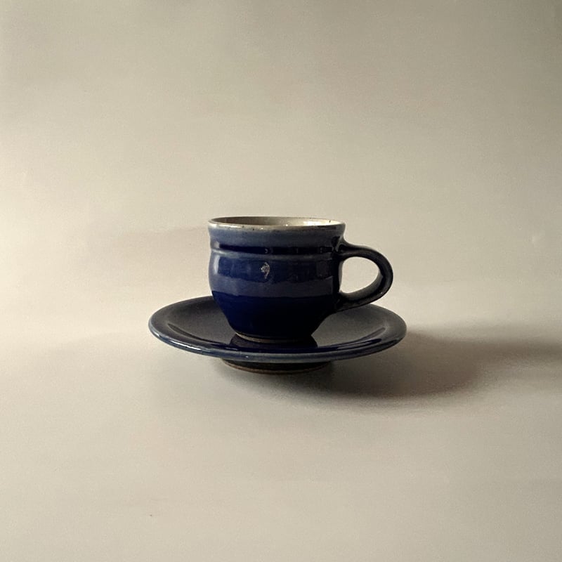 コーヒー碗皿 コーヒー碗・皿 呉須 （01） | 出西窯 on-line STORE