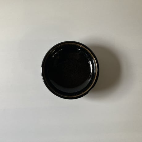 深皿（4.5寸／約13.5cm）黒　（14）