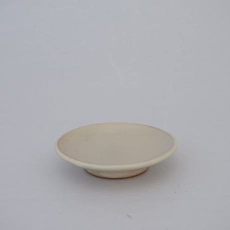 平皿（3.5寸／約10.5㎝）白　（03）