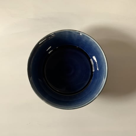 はたぞり切立鉢（7寸／約21㎝）呉須　（07）