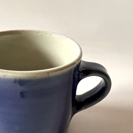 手付カップ　切立型　呉須　（12）