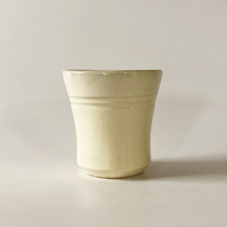 フリーカップ　白（口径約9cm・高さ約10cm)　（03）
