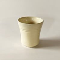 フリーカップ　白（口径約9cm・高さ約10cm)　（03）
