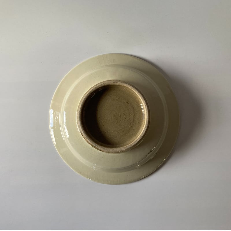イタリー皿（7寸／約21㎝）白 （02） | 出西窯 on-line STORE