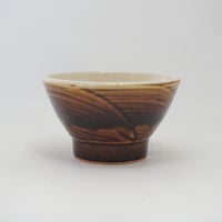 ボウル（5寸／約15㎝）白・外焼締め （05） | 出西窯 on-line STORE