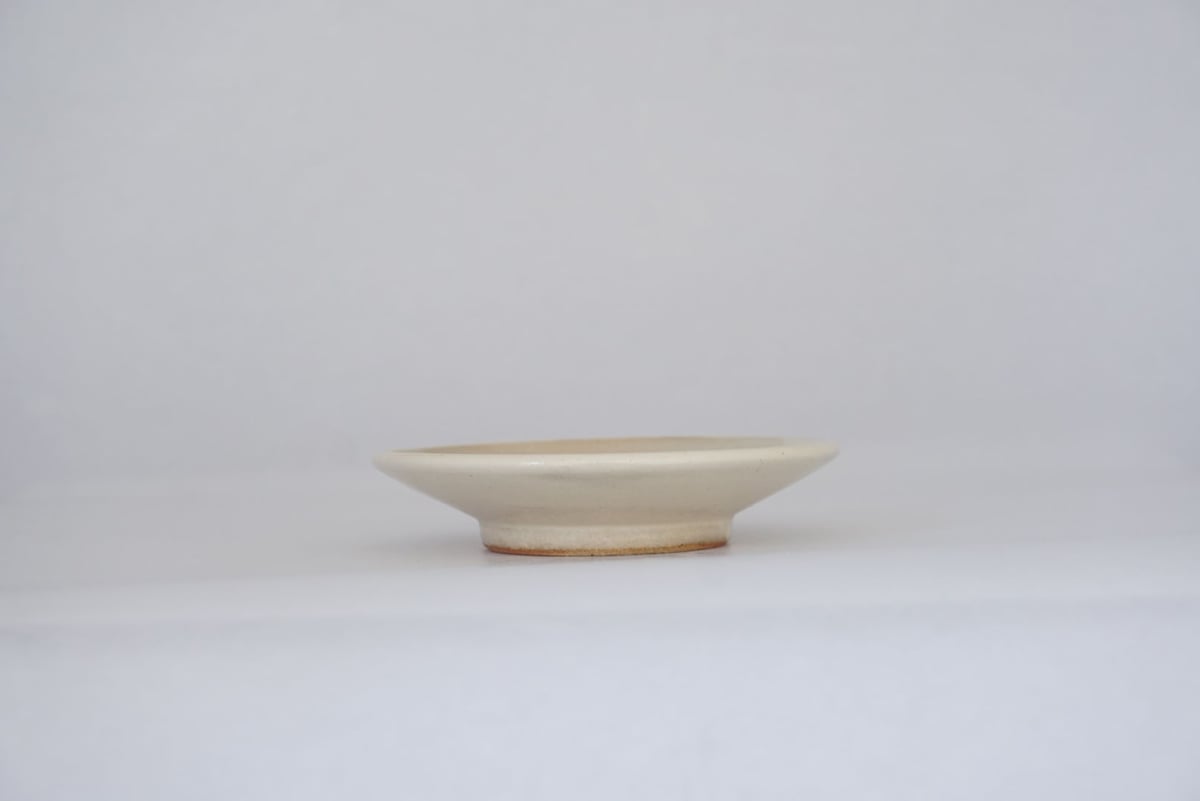 パチュリ様　李英才　平皿　径22.5cm　①＆②　２枚にて 平皿（3.5寸／約10.5㎝）白 （03） | 出西窯 on-line STORE