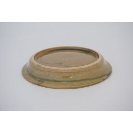 パン皿（7寸／約21cm）緑　（07）