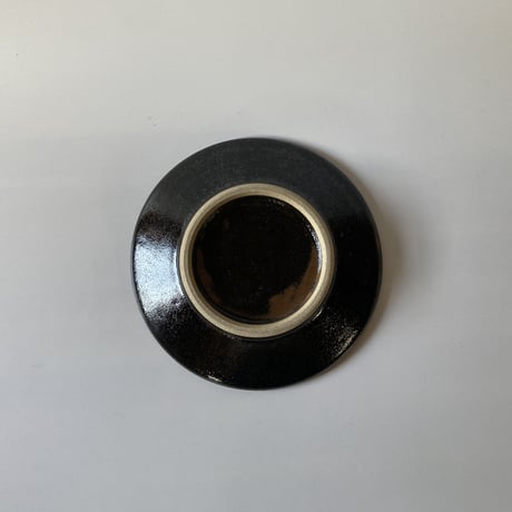 平皿（6寸／約18㎝）黒　（01）