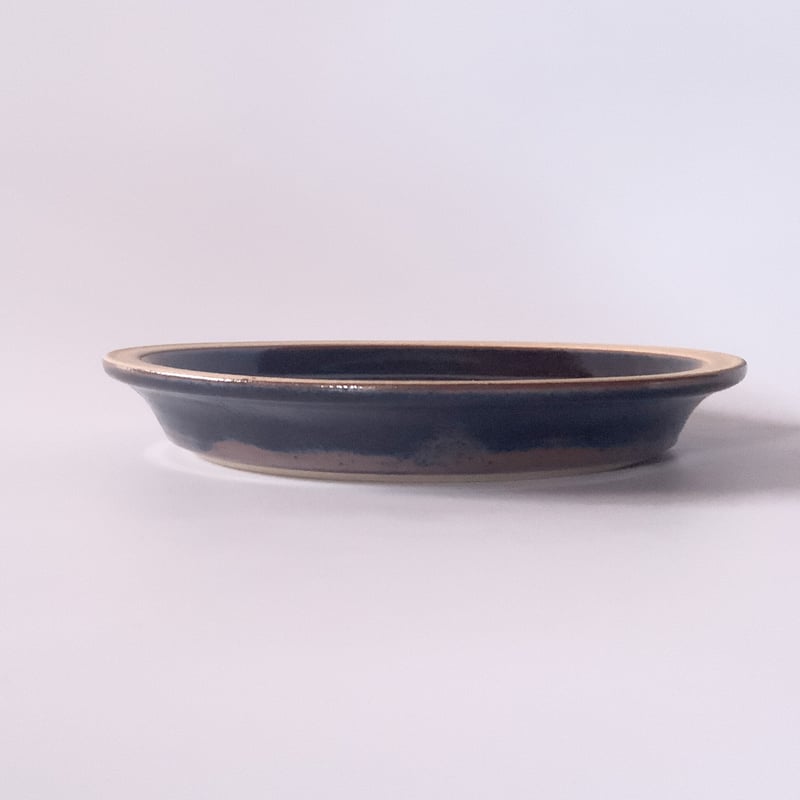 パン皿（7寸／約21cm）黒 （07） | 出西窯 on-line STORE