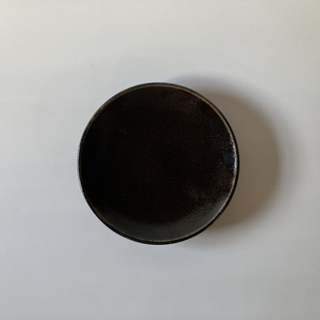 平皿（6寸／約18㎝）黒　（01）