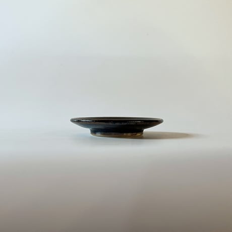 平皿（3.5寸／約10.5㎝）黒　（03）