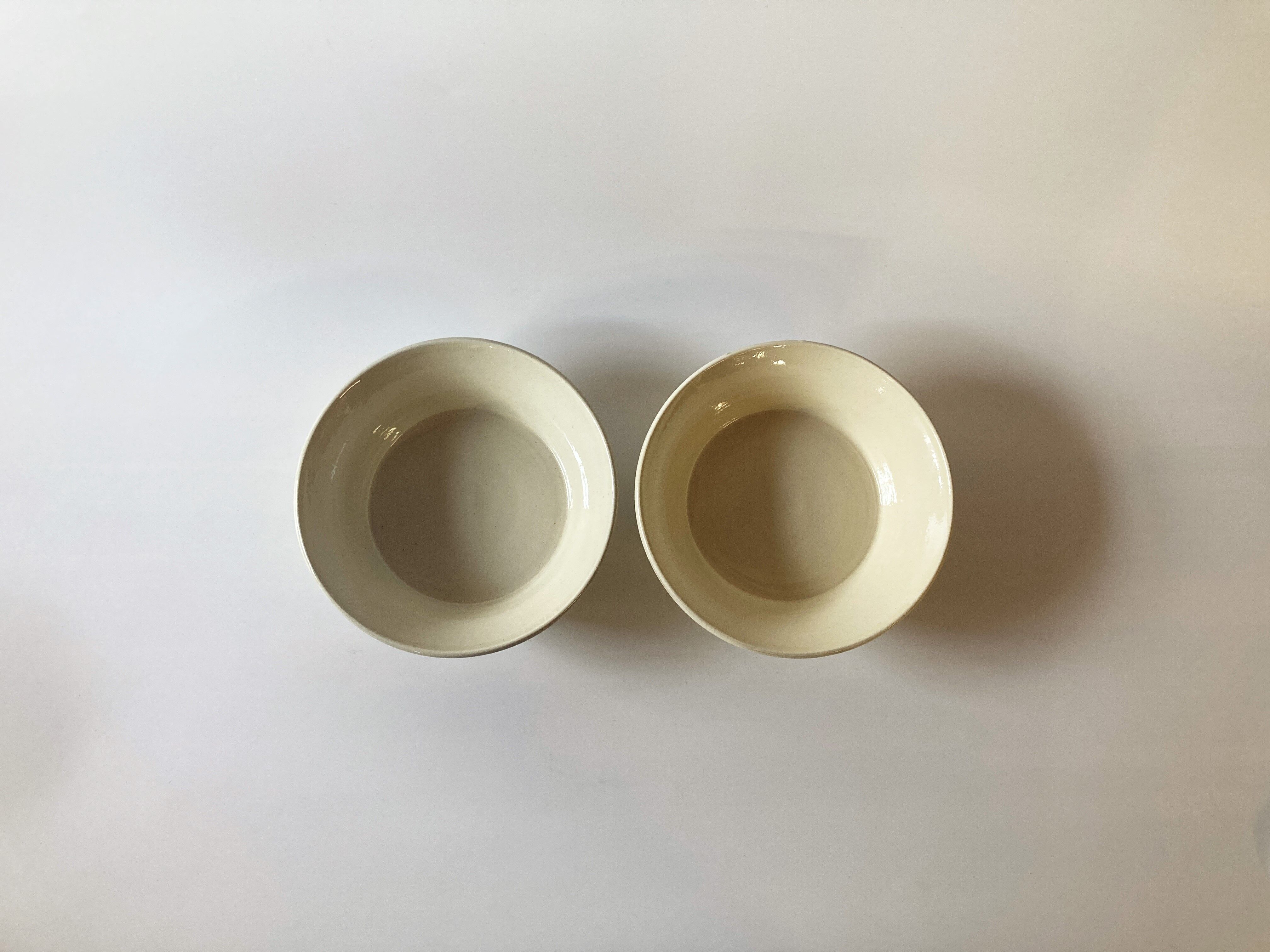 はたぞり切立鉢（6寸／約18㎝）白 （07） | 出西窯 on-line STORE
