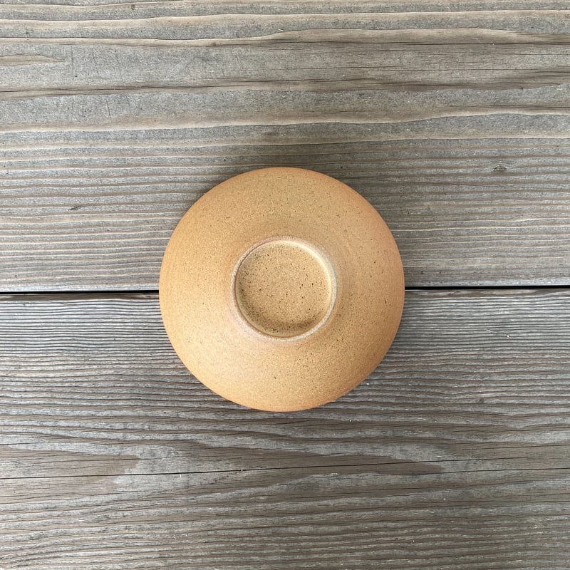 ボウル（6寸／約18㎝）黒・外焼締め （07） | 出西窯 on-line STORE