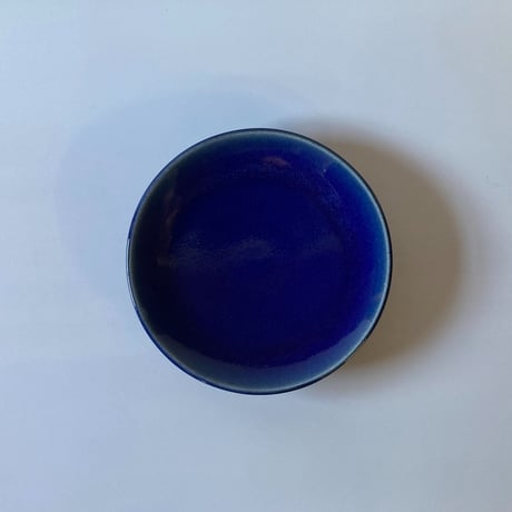 平皿（6寸／約18㎝）呉須　（01）