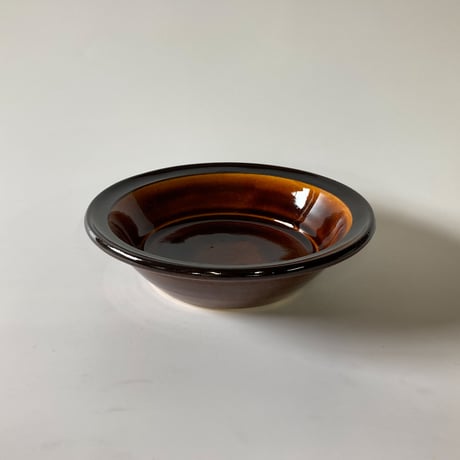 縁付深皿（6寸／約18㎝）飴　（10）
