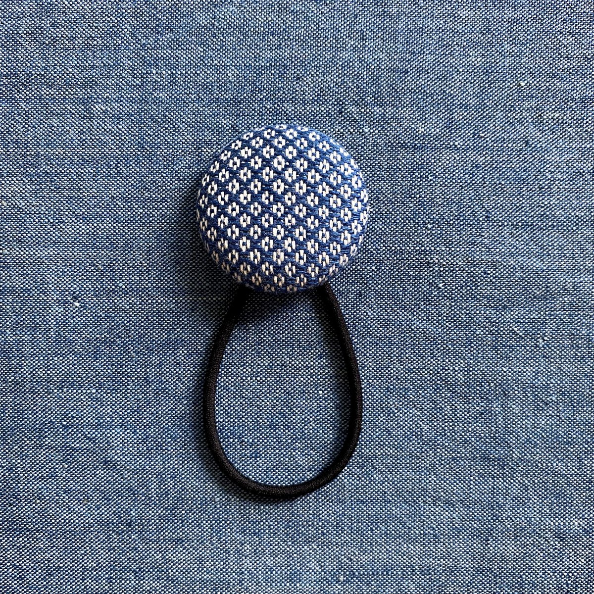 くるみボタン ヘアゴム （e-8-4） | 出西窯 on-line STORE