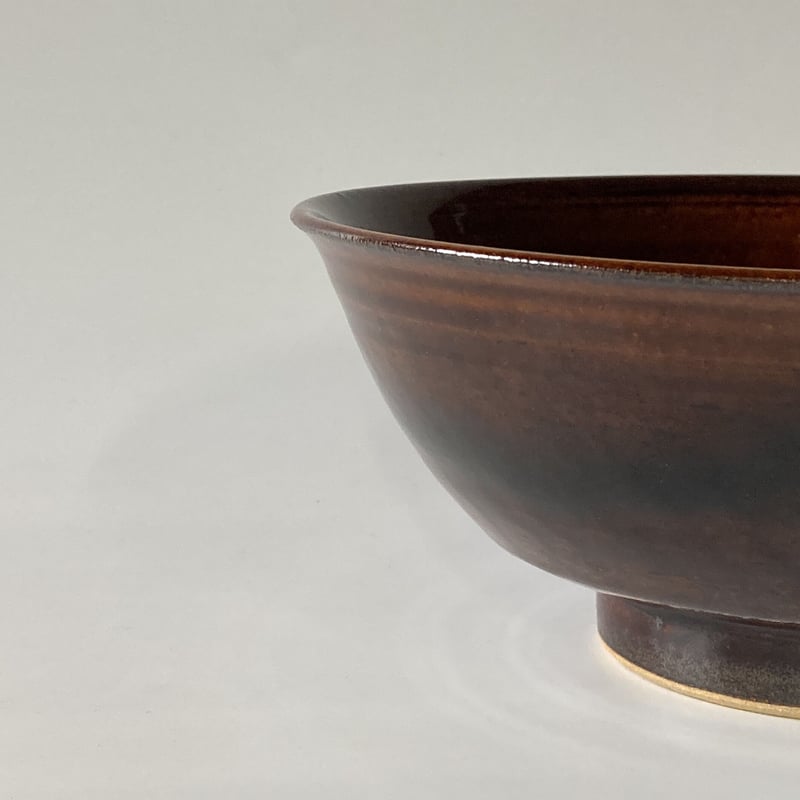 丼鉢（7寸／約21㎝）内外飴 （08） | 出西窯 on-line STORE