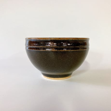 胴紐碗　中（口径約11㎝・高さ約7.5㎝）黒　（12）
